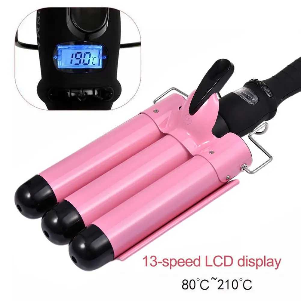 New Arrival 3 buckets of electric curlers irons automatic perm splicing ceramic curlers wavy curlers styling tools Z241022