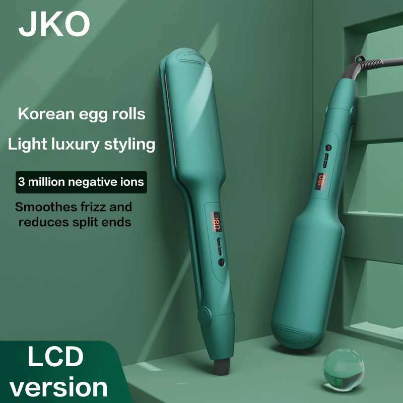 New Arrival Automatic curler ceramic curler Korean Chicken rolls negative ion LCD UShaped wavy hair iron Z241022