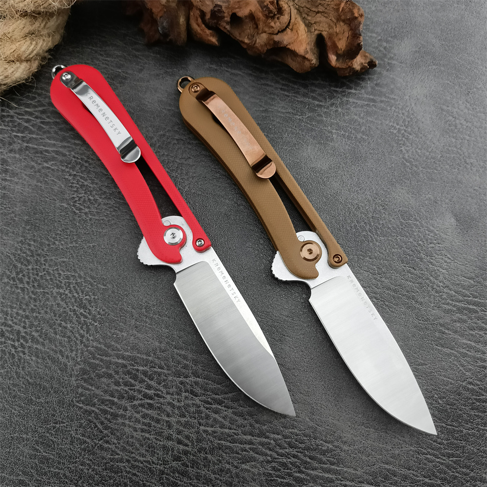 Portable Outdoor KREMENETSKY Multi-hunting Folding D2 S Blade High Quality G10 Handle Bushcraft Hunting Rescue Survival Pocket Knife 15535 3300 535 53