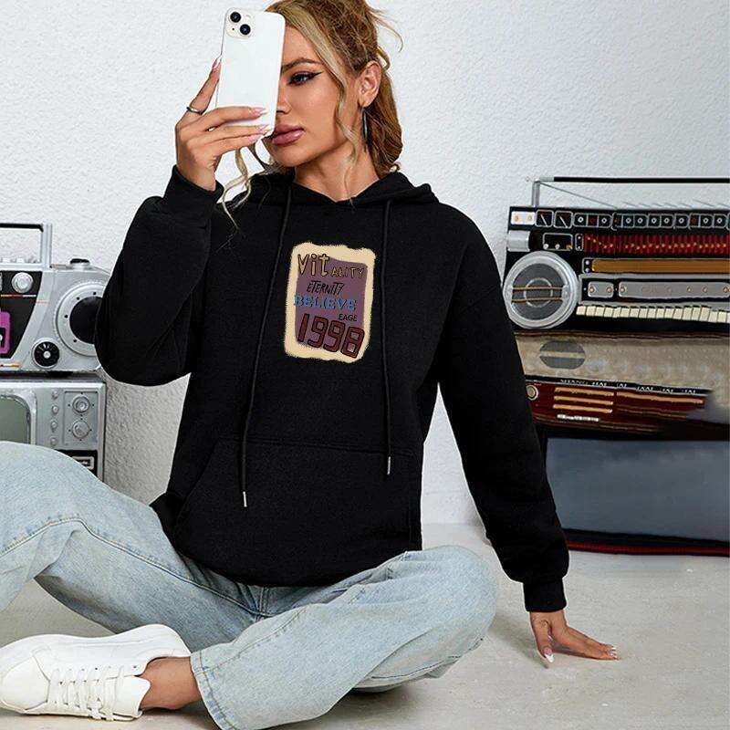 High end Arrival New Women s Fashion Hoodie Sweatshirt with Letters Print for Autumn and Winter Fahion Sweathirt Letter