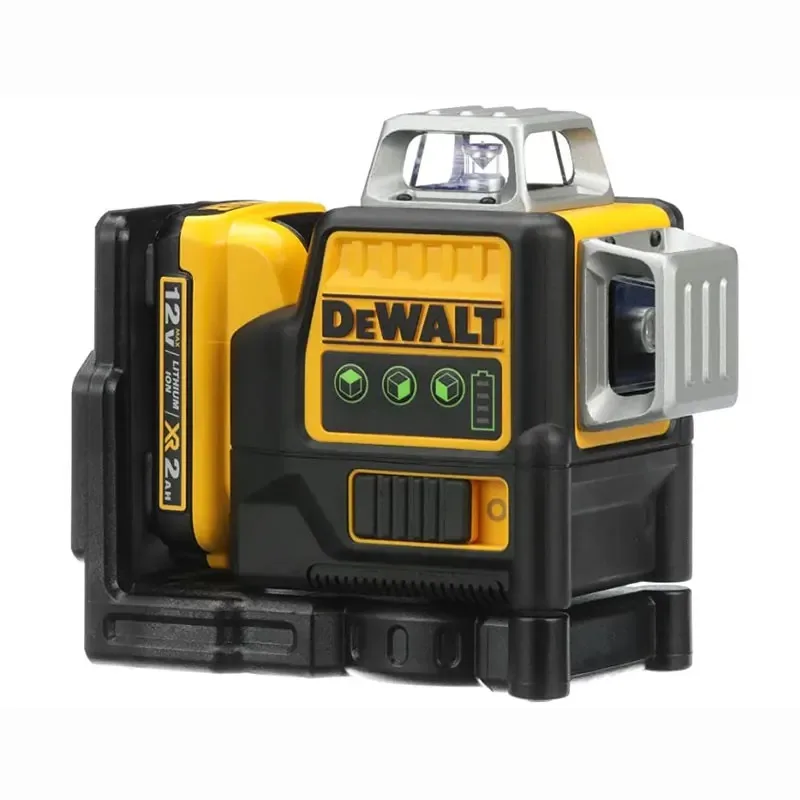 Dewalt DW089LG 3 Sides*360 Degree Vertical 12V Lithium Battery 12 Lines Laser Level Horizontal Green Meter Outdoor tools