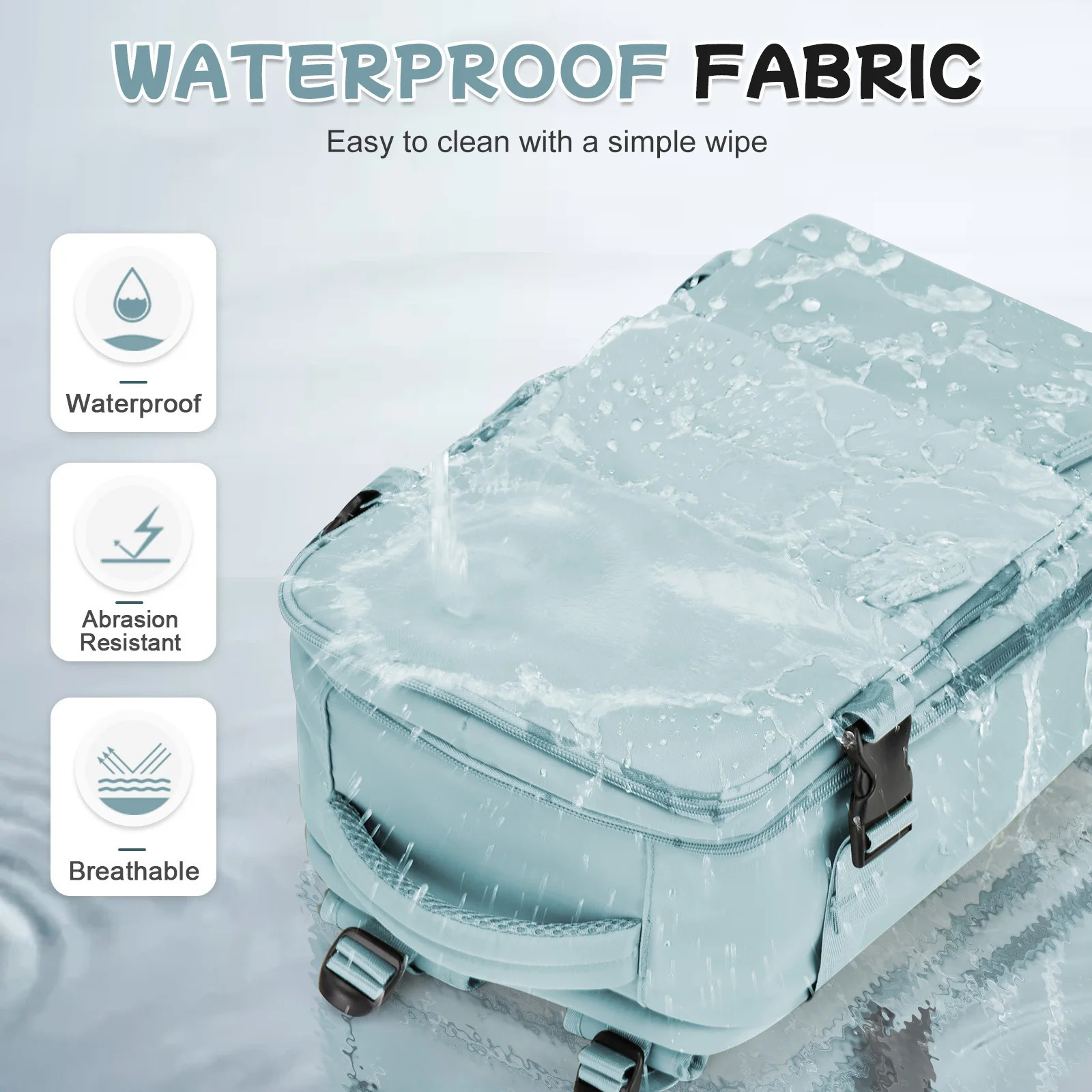 Multi functional outdoor backpack with large capacity travel backpack suitable for women laptop backpack Ryanair 40x20x25 waterproof bag 241023
