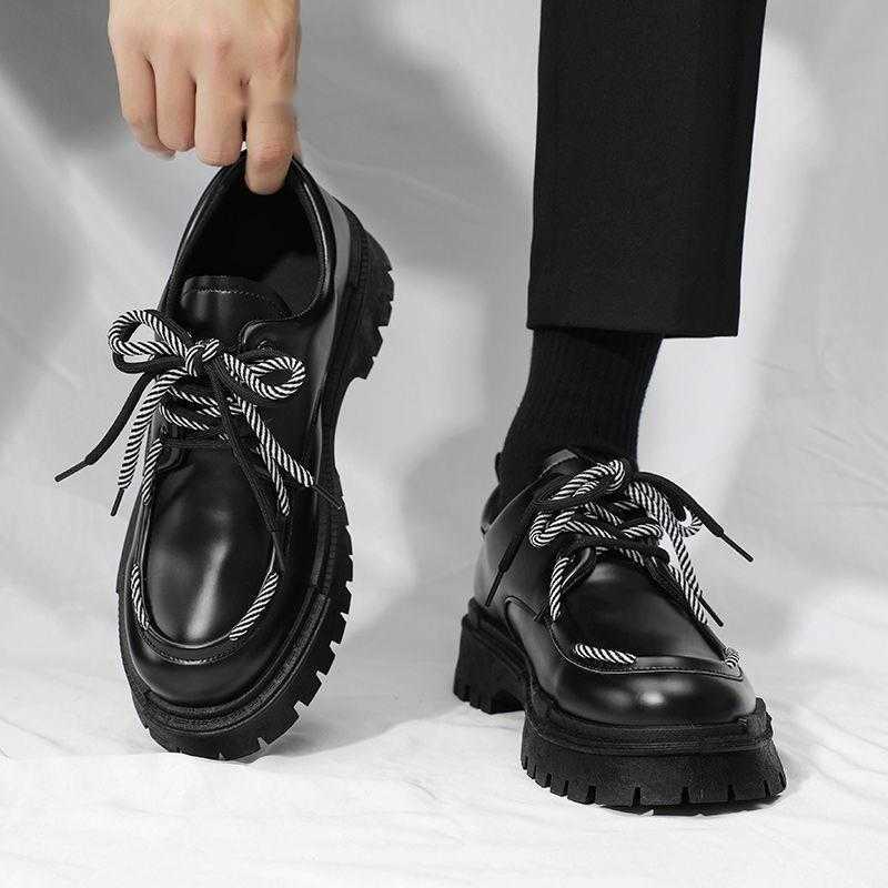 Men Dress Shoes Mens Casual Shoes New Spring British Business Dress Shoes Sports And Leisure Loafers One Step Trendy Shoes 241009