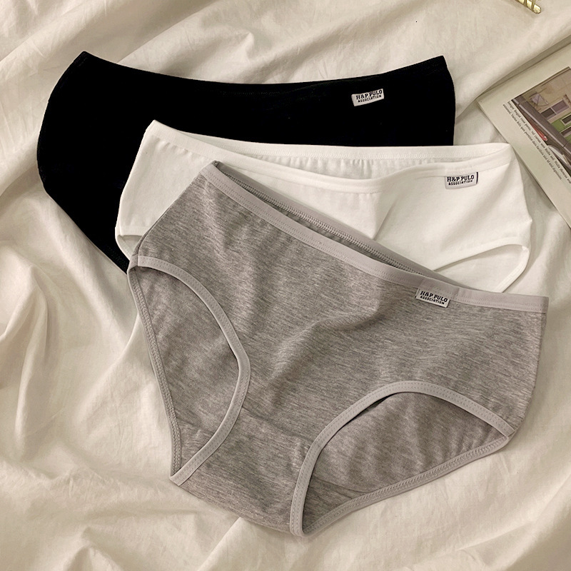 2025 New Designer Women s Solid Color Sports Underwear Soft Cotton Knitted Underwear fashion Elastic Underwear Women s Breathable Low Waist Underwear