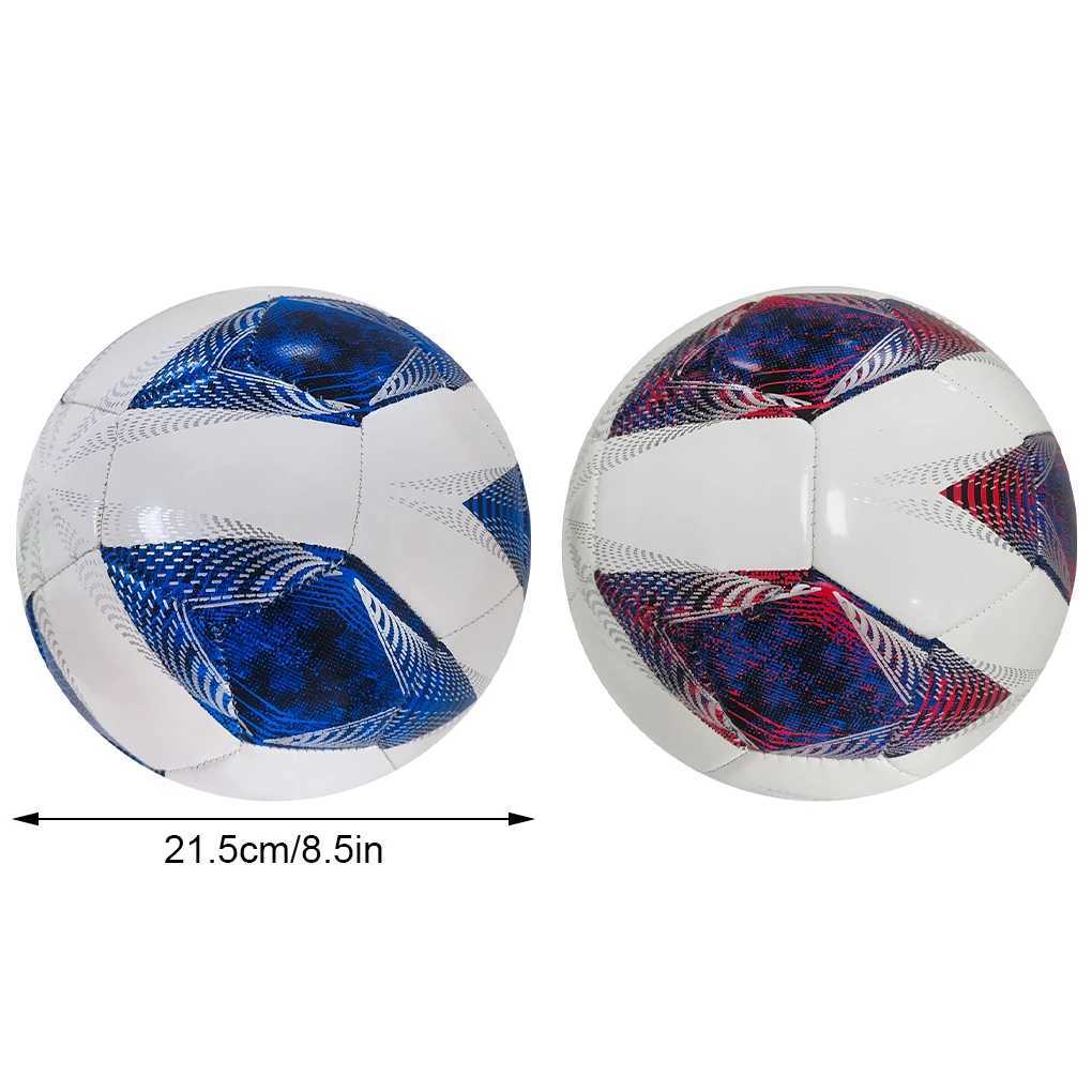 Official Size Soccer Ball For Smooth Handling And Control Size 5 Soccer Ball Football Training Match White RedXJ241023