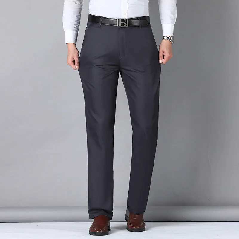 MRMT 2024 Brand Mens Trousers High Waist Black Suit Pants Men Trousers Thin Straight Loose Formal Business Casual Man TrouserX241023