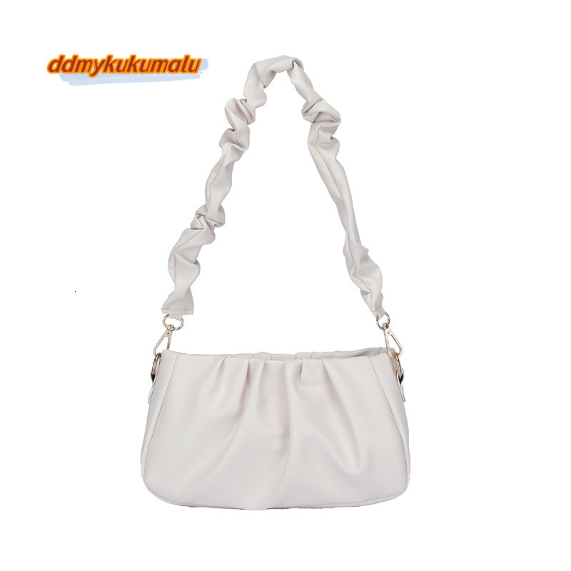 Spring wrinkled cloud dumplings, 2024 new underarm single shoulder crossbody bag, internet famous niche package #10 kukumalu