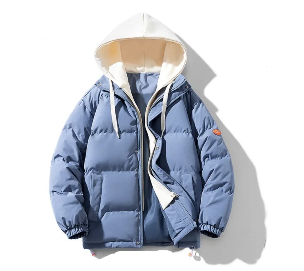 2024 designer men's and women's winter new cotton jacket men's hooded thick black pink jacket warm jacket
