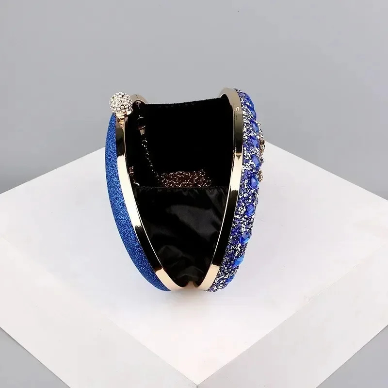 Womens dinner bag fashionable sunflower inlaid diamond banquet handbag evening dress bag 241023