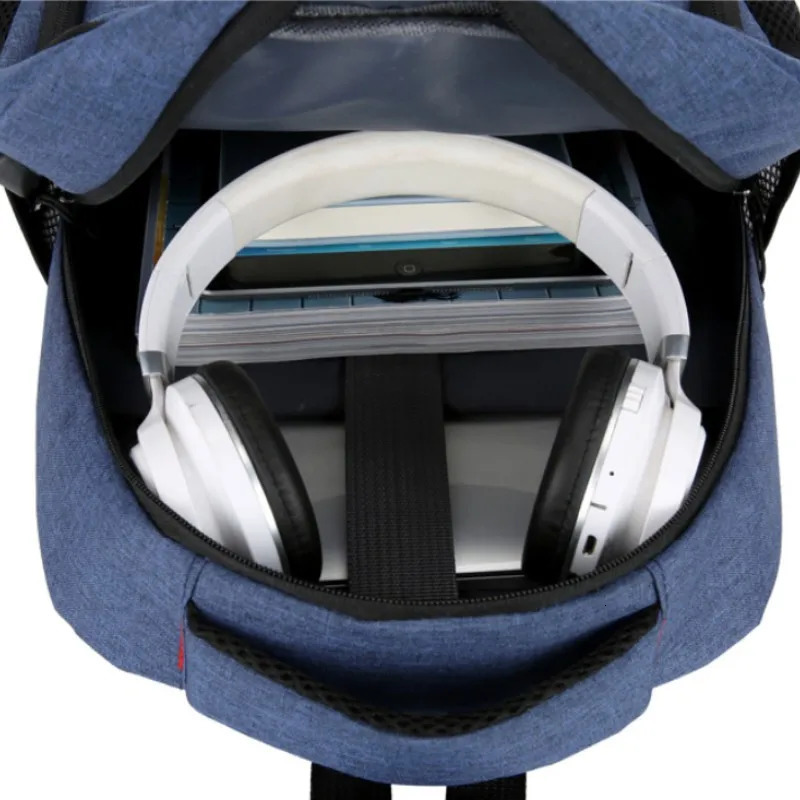 Mens backpack with large capacity simple and stylish travel womens student computer bag 241023