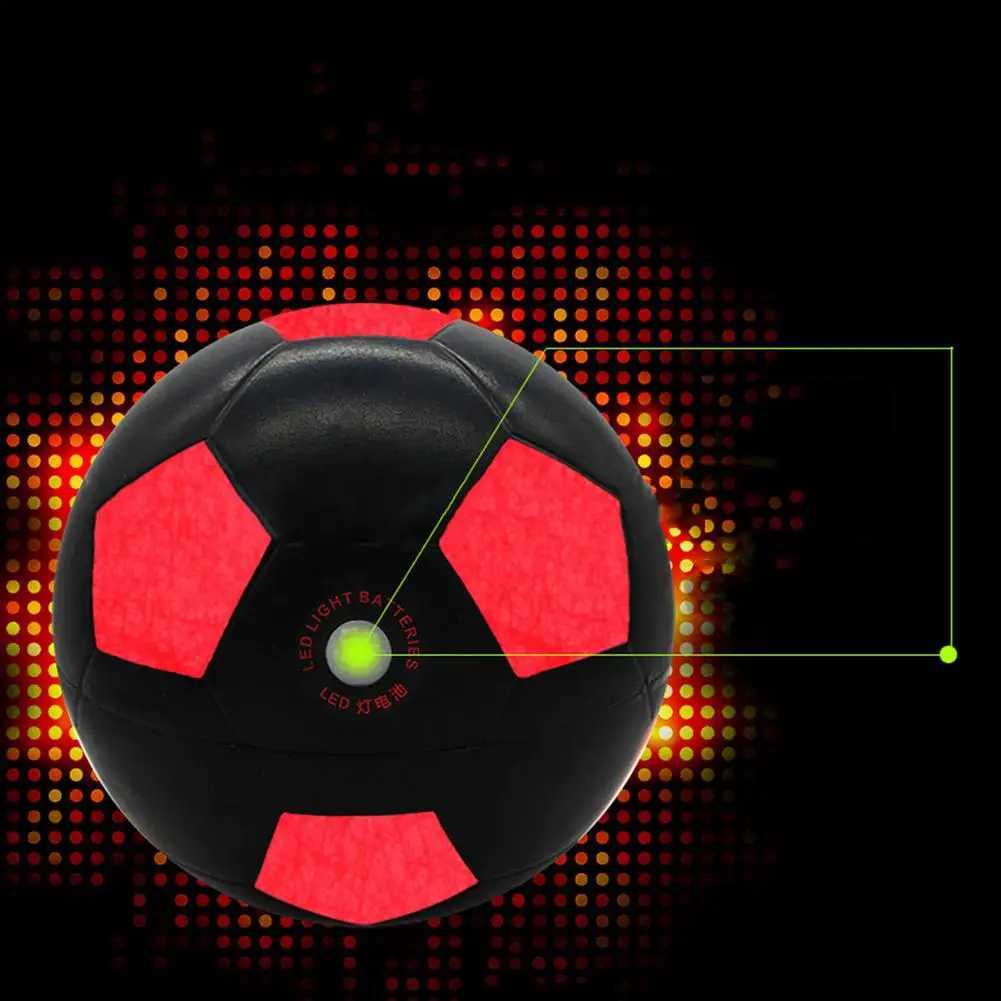 D Glowing Football Glow In The Dark Soccer Ball D Light Up Football Luminous Night Training Football Special Soccer BallXJ241023