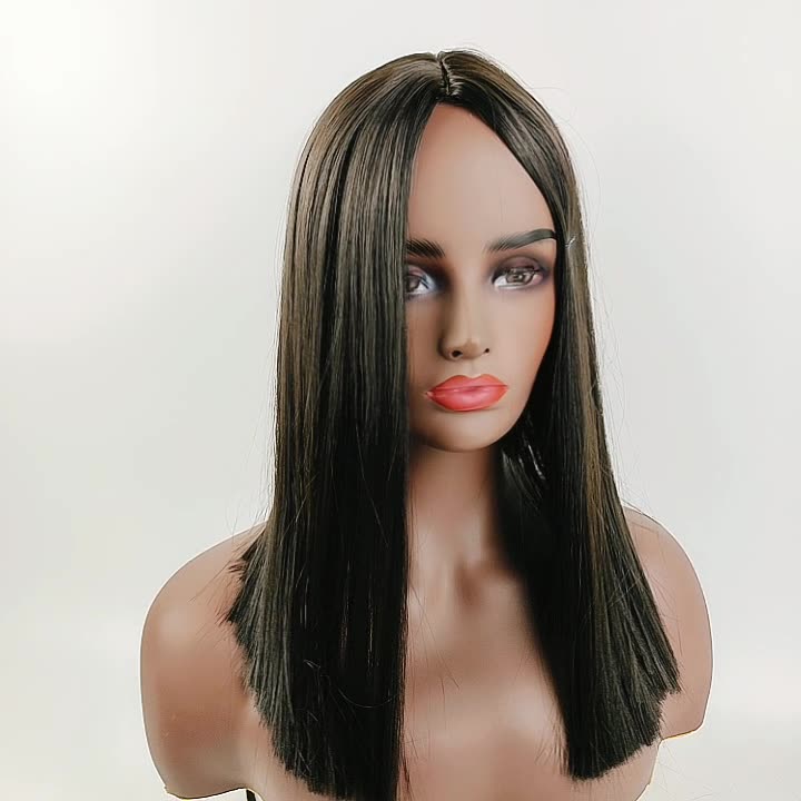 Wigs for women African black Straight Bob Wig European and American fashion medium length new arrival