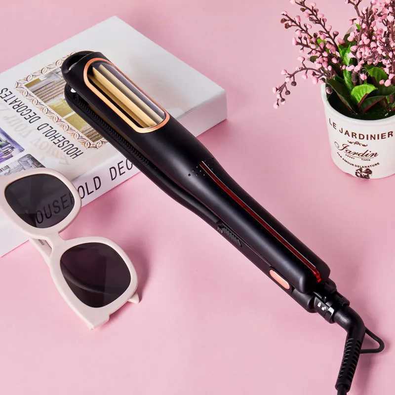 New Arrival Automatic Corn Hot Splicing Flat Iron Curling Edge Automatic Curling Ripple Curling Machine Hot Comb Hair Clip Tool Hair Clip Z241022