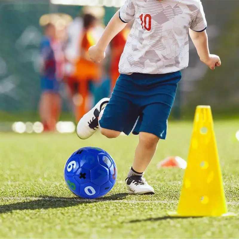 Creative Football Ball With s Number Student Football Campus Training Game PVC Football Childrens Gift Outdoor ToyXJ241023