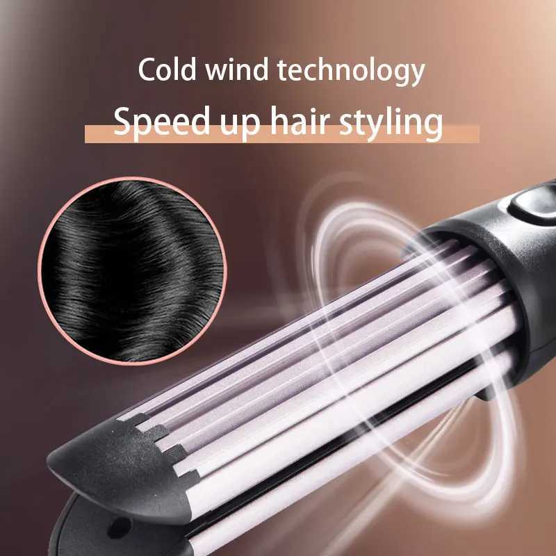 Curling Iron 2-in-1 Continuous Curling Dual purpose Cold Air Curling Iron Curling Machine Curling Iron M241022