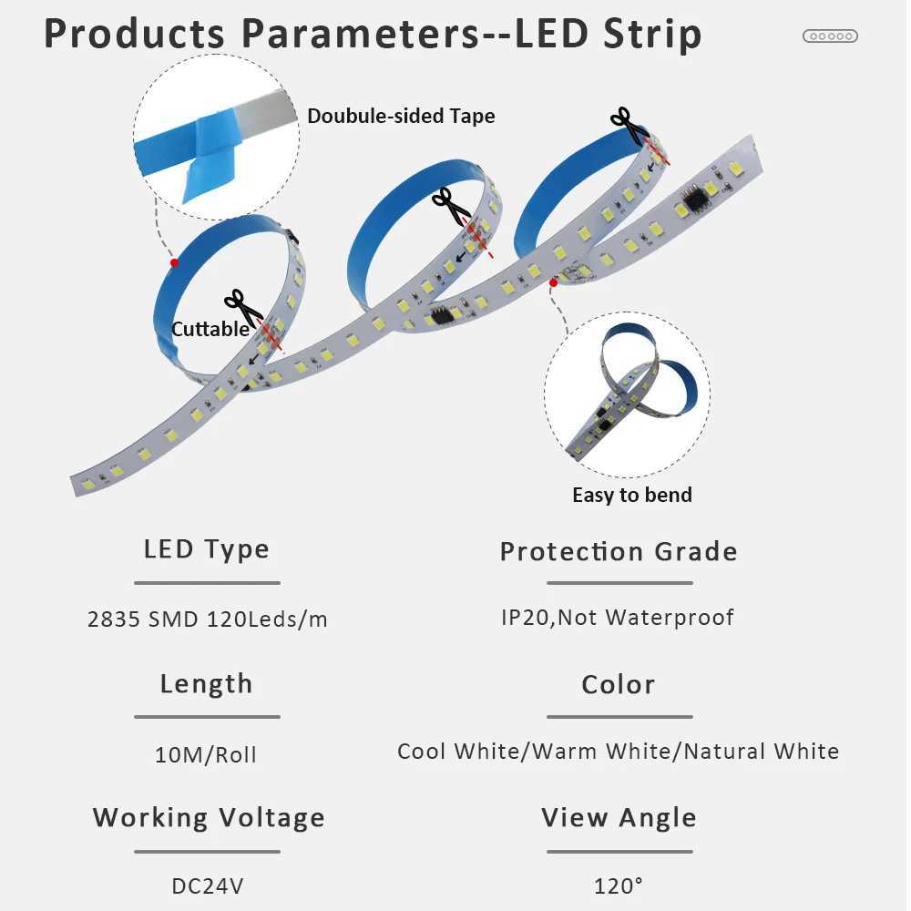 24V WS2811 Running Water Flowing Led Strip Light 2835 10M 15M 20M Horse Race Tape Lamp with SP636E BanlanX App 2.4G ControllerLX241023