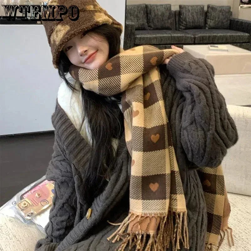 cashmere thick 241023 go warm autumn/winter love shawl tassel scarf designers