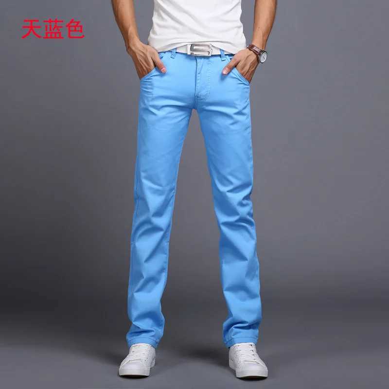 2024 Spring autumn New Casual Pants Men Cotton Slim Fit Chinos Fashion Trousers Male Brand Clothing 9 colors Plus Size 28-38X241023