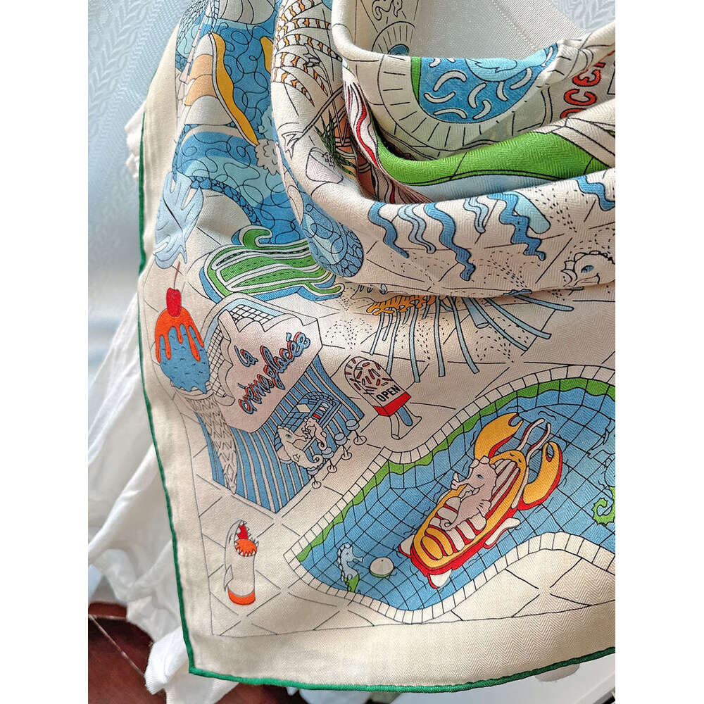 go Shawls Hijab Cashmere Water Elegant Exact To Ladies The Woman Originals 140 Park Replicas Scarf Pashminas Amusement Silk scarf designers