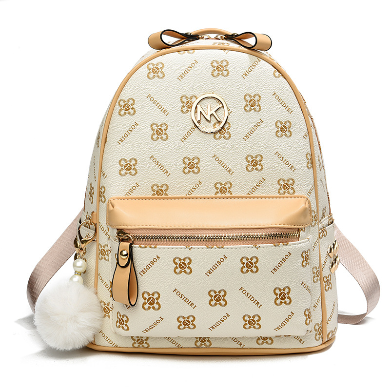Designer's shoulder bag for women 2024 new fashion bag, large capacity, lightweight, small backpack for girls traveling, niche trendy bag, surpri