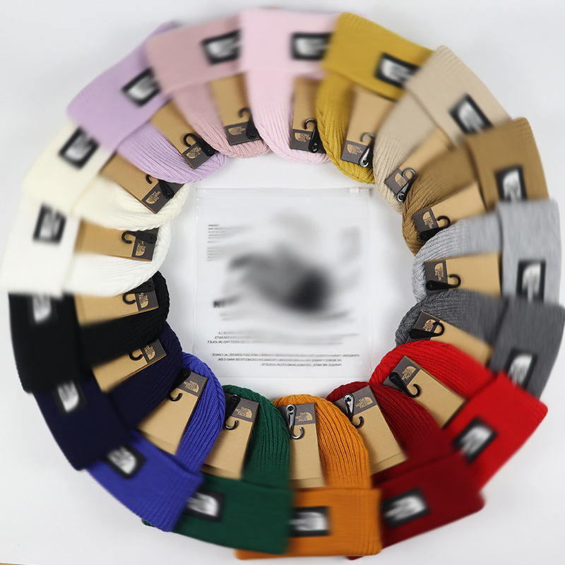 Men Beanie Winter Unisex Knitted Hat Gorros Bonnet Skull Caps Knit Hats Classical Sports Cap Women Casual Outdoor Hats 23colors