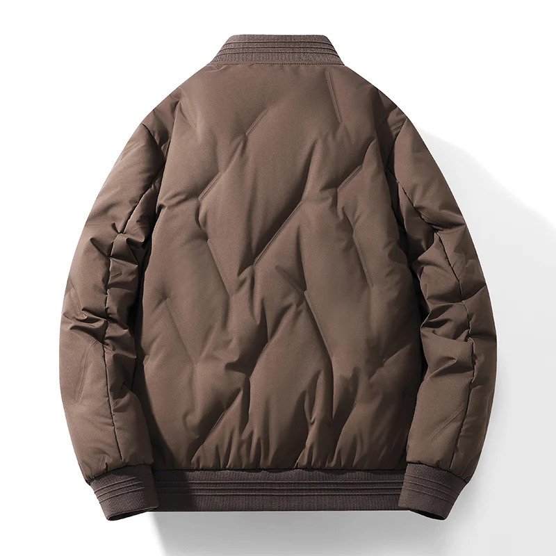 Business Down Jacket 95% White Lightweight Down Mens Winter Warm Jacket Windshield Inflatable Jacket Plus Size 6XL 241022