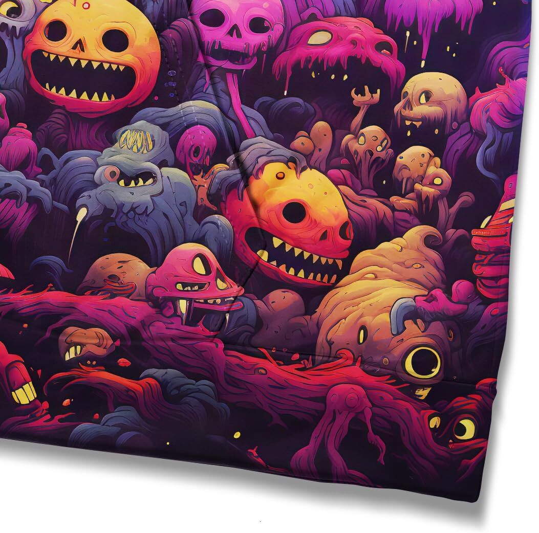 Hoodie for Mens Womens Men Psychedelic Dreams Animal Graphic Hoodie Hoodies Vintage Smile Graffiti Hooded Sweatshirts Pullover,Purple,Graphic