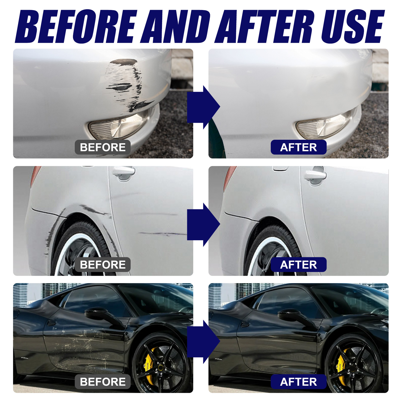 US Stock Efficient Rayhong Vehicle Scratch Restoration Toolset for Smooth Surface Renewal