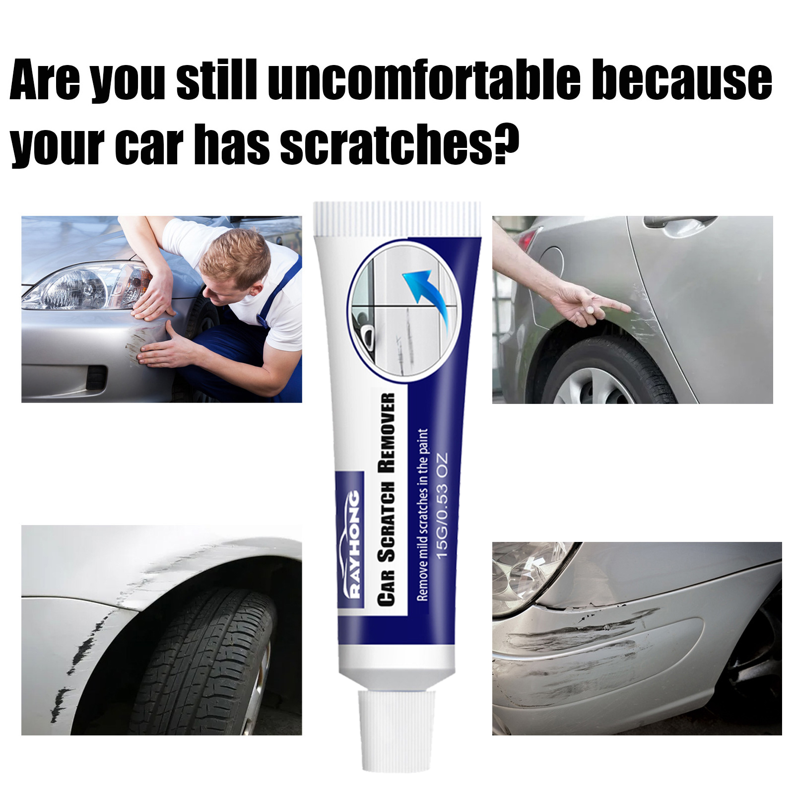 US Stock Efficient Rayhong Vehicle Scratch Restoration Toolset for Smooth Surface Renewal