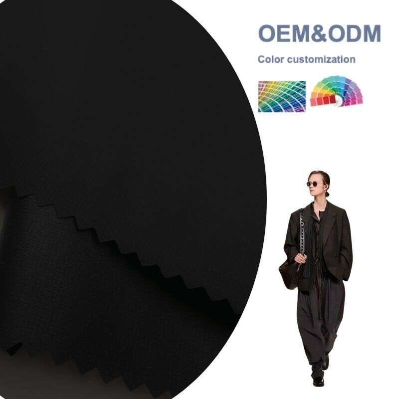 100% Polyester block light softly taffeta fabric wholesale