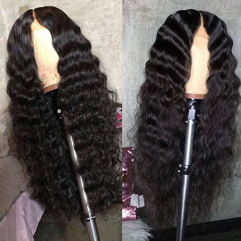 African wig female long curly hair fashion small curly hair fluffy chemical fiber wig set