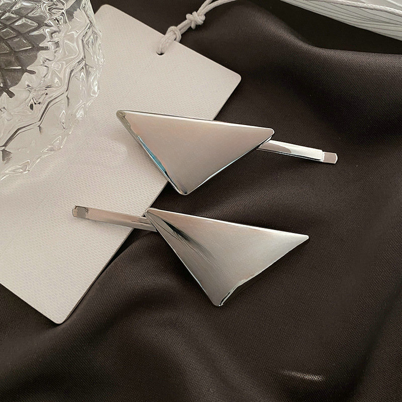 Material Triangle Jewlery Designer For Women Clips Barrettes Hair Accessories Free shipping