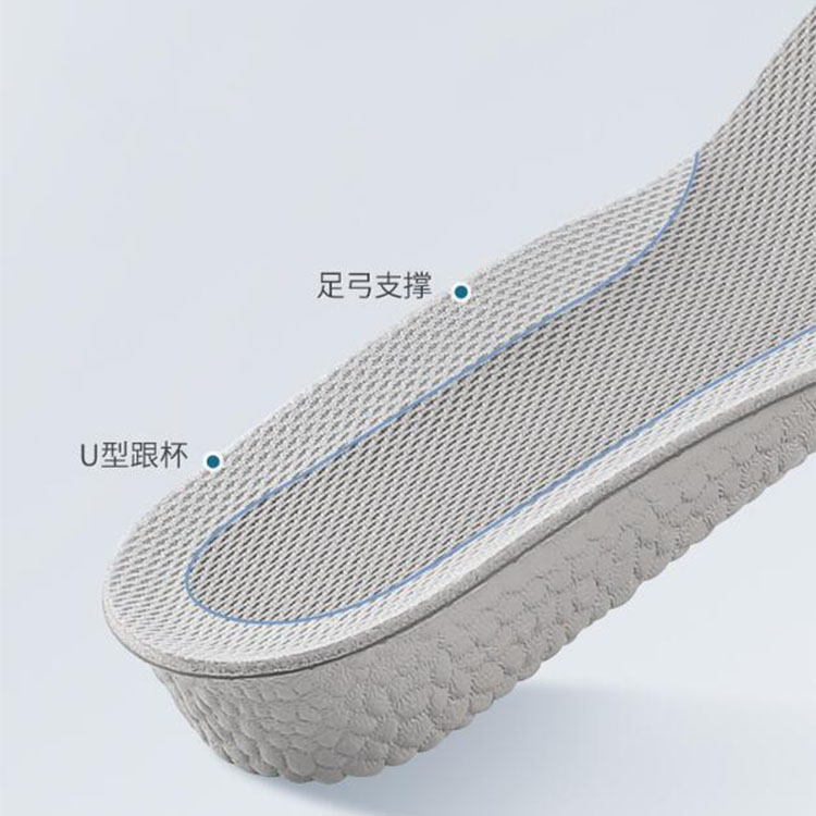 Height Increase Insoles Heel Cushion for Feet Soles Relieve Foot Pain Protectors Spur Support Shoes Pad Feet Care Inserts Massager