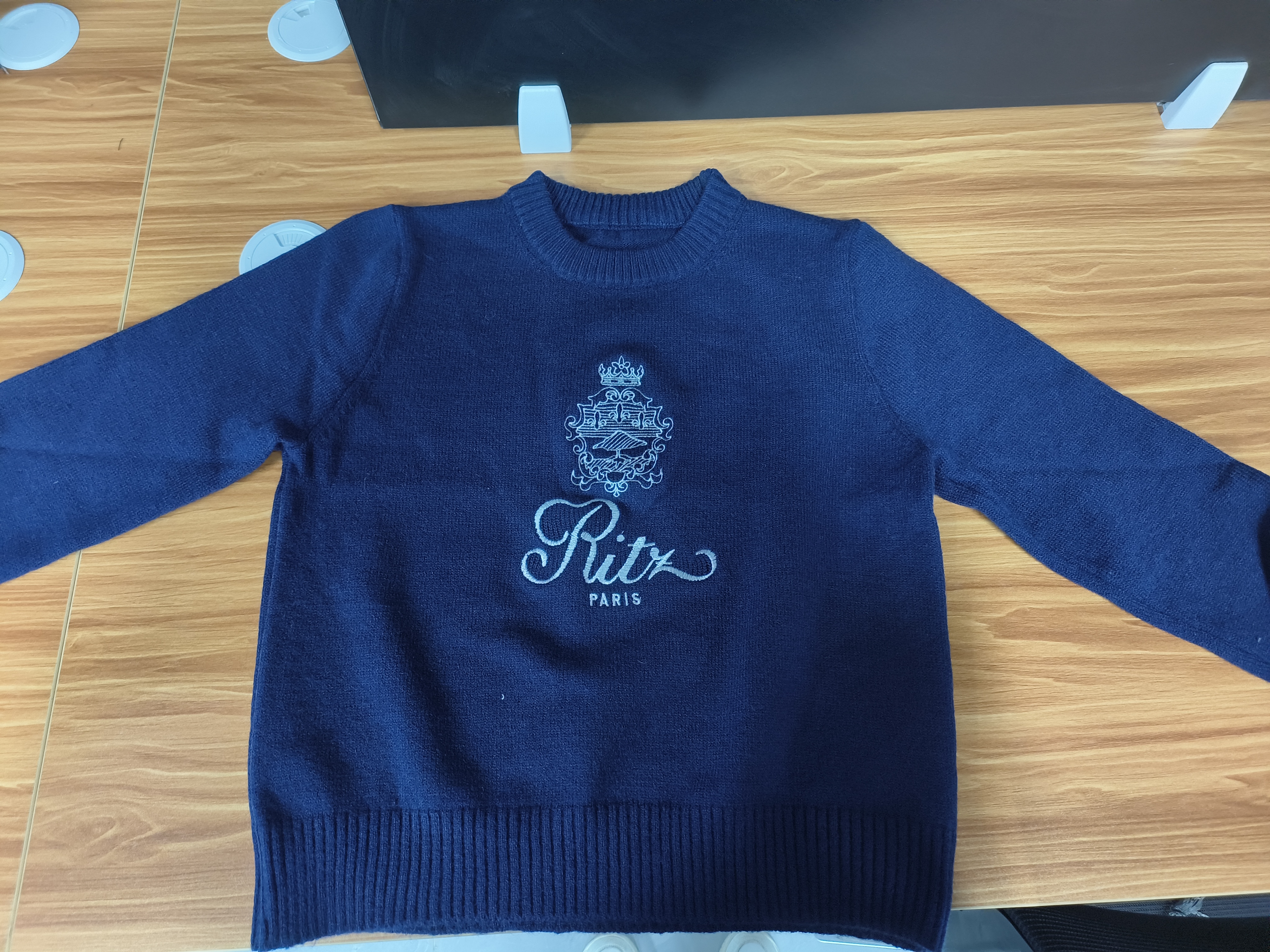 Women's Sweaters Letters Embroidery Pullover Sweater 2024 Spring Autumn Women Round Neck Long Sleeve Knitwear Jumper Female Casual Design