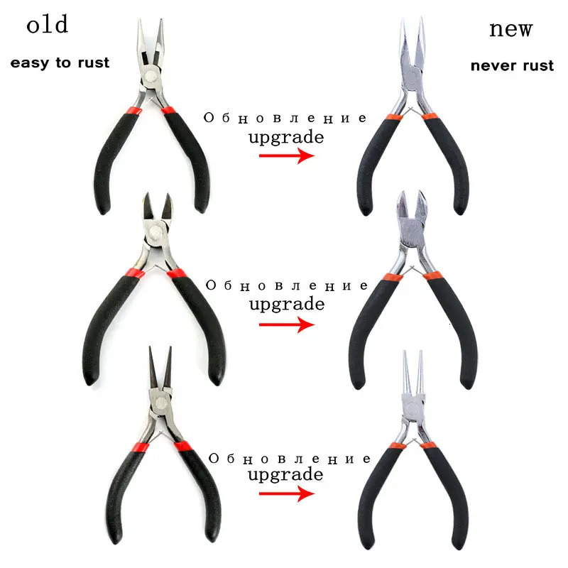 Alloy Accessories Jewelry Findings Set Copper Wire Open Jump Rings Making ToolsEarring Hook Supplies Kit 241023