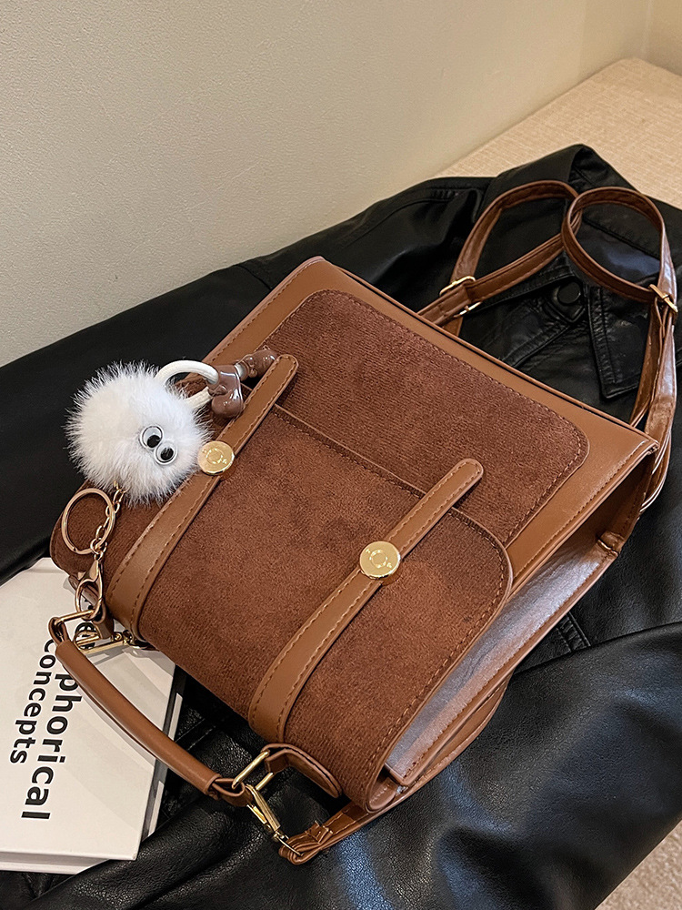 2024 bags designer NEW hot women bag free shipping New Retro Multi functional Student Backpack Handheld Travel Bag Shipping