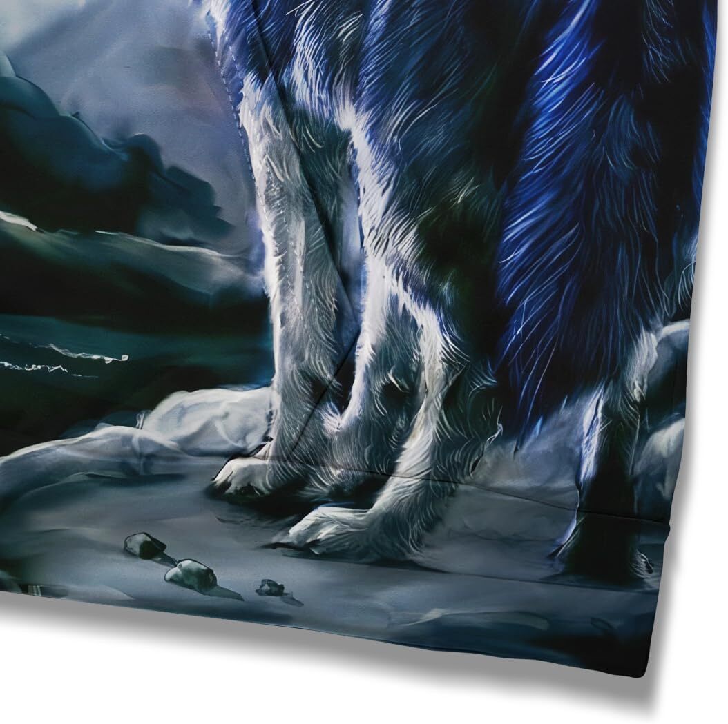 Hoodie for Mens Womens Novelty Wolf Graphic Hoodies Cool hoodies Sweatshirt Pullover Graphic Hip hop Warmth