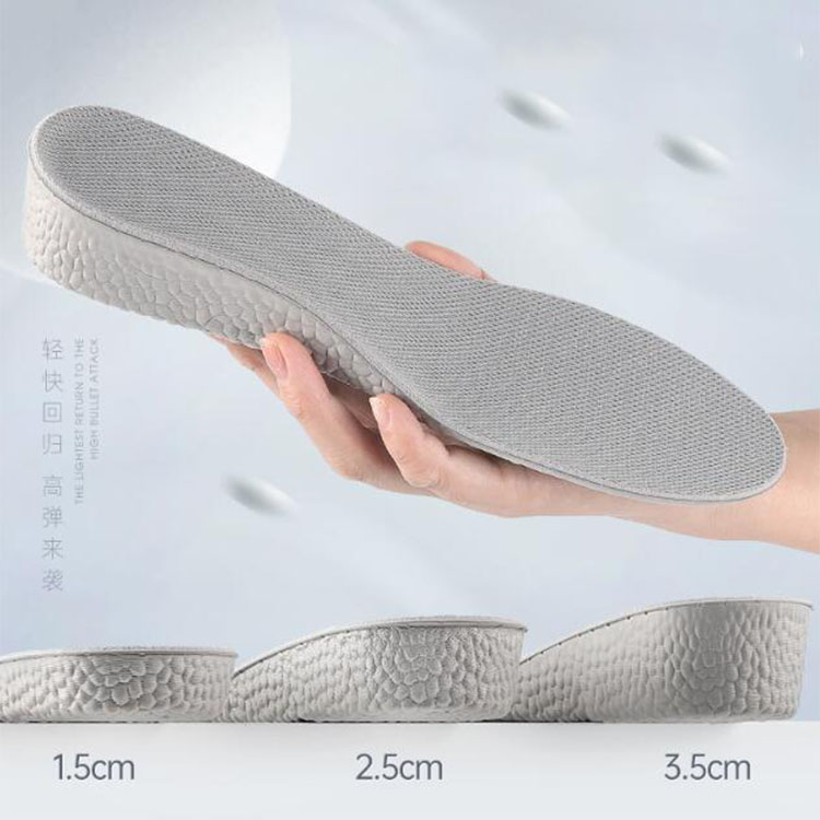 Height Increase Insoles Heel Cushion for Feet Soles Relieve Foot Pain Protectors Spur Support Shoes Pad Feet Care Inserts Massager