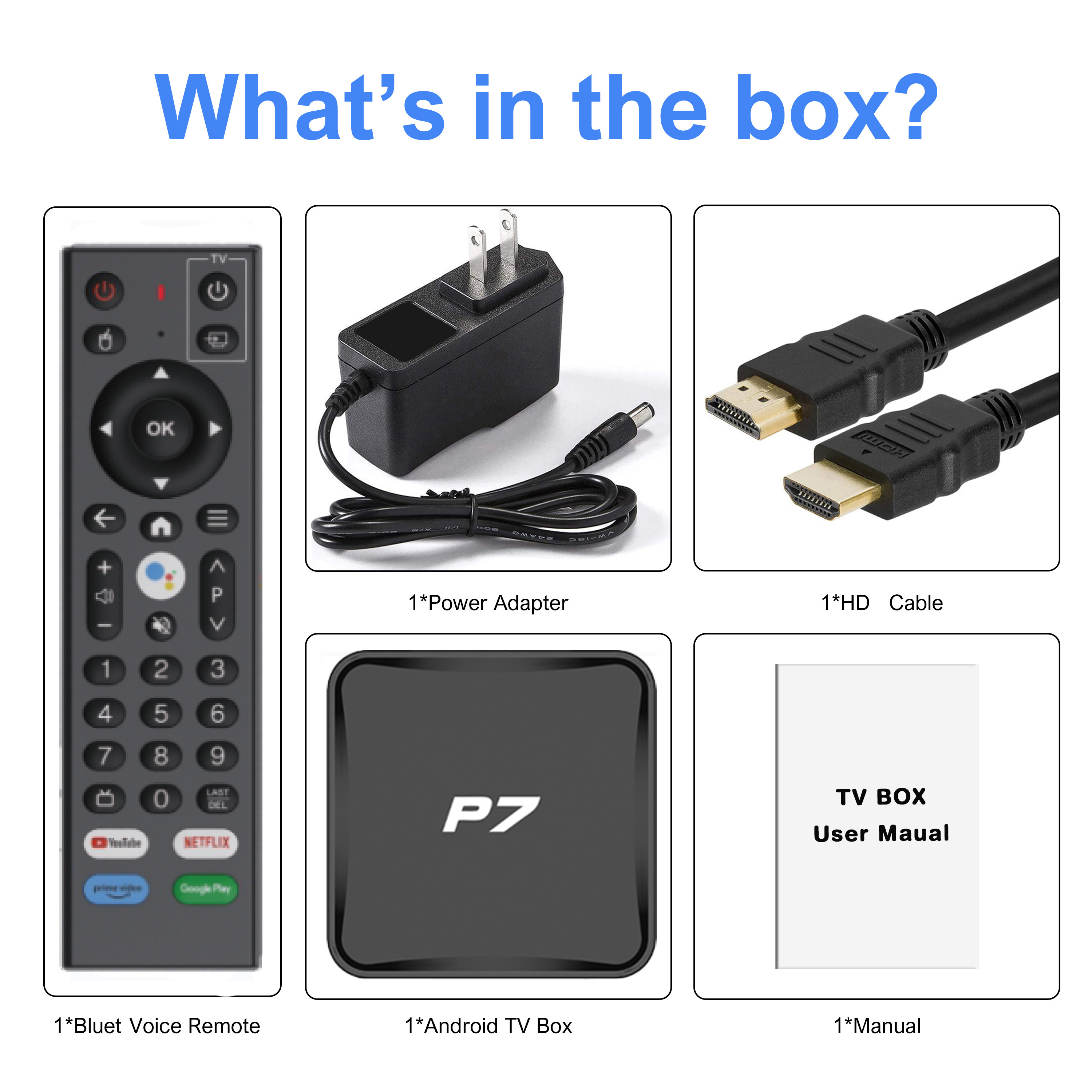 New P7 Android 12 Smart Tv H618 Android Box 4K 6K 8K ATV tv box Set Top Box Dual Wifi Media Player Android P7