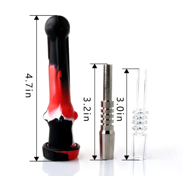 New Model with Comfortable Grip & Efficient Water Filtration Thick Pyrex Glass Bubbler for Minimalist Smoking Experience #120