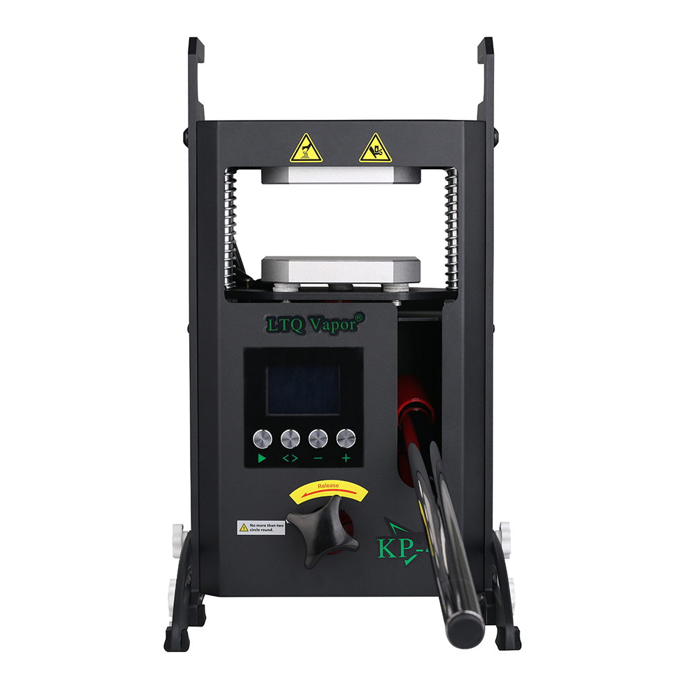 4 Tons Pressure Hydraulic Dab Rosin heat press machine Kp-4 Dual heating Plates Temperature Digital Display Screen