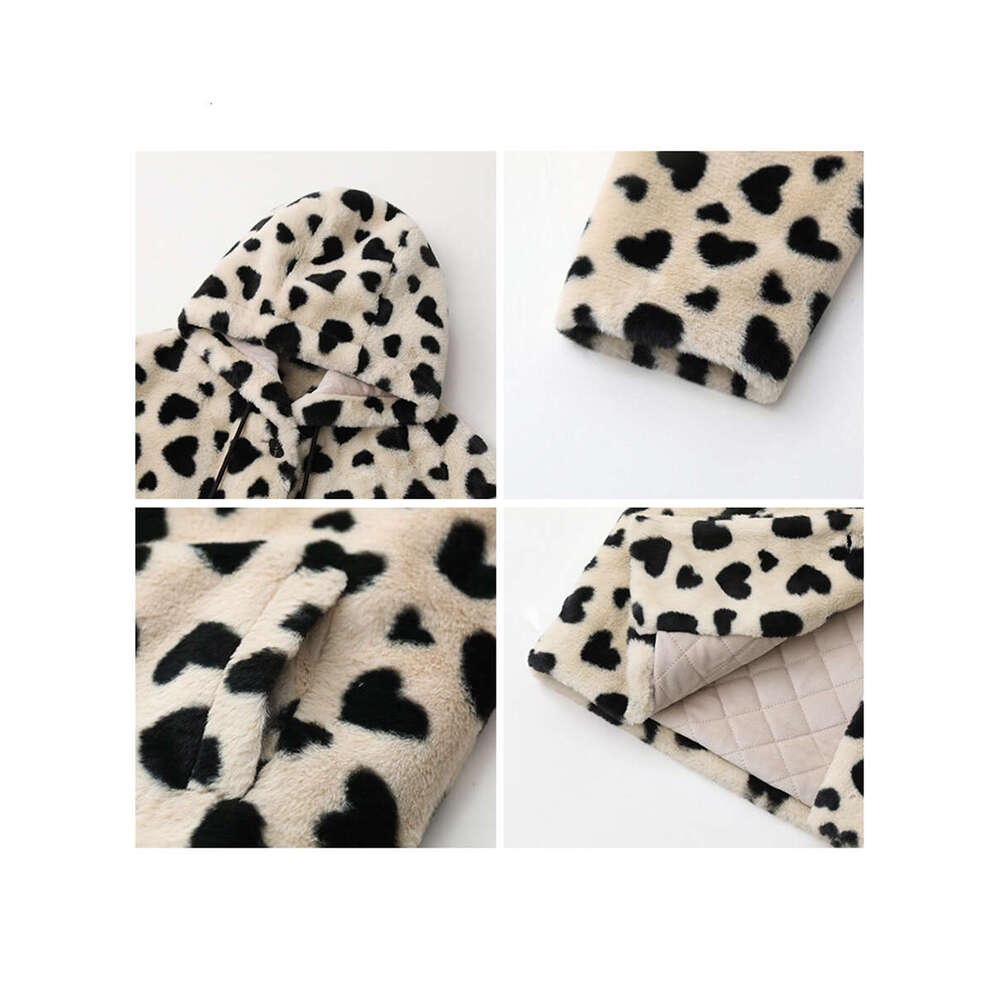 CHIC VEN Korean Women's Loose Hooded Jacket Single Breasted Thick Plush Coat Female Outwear Top Clothing Autumn Winter 2023