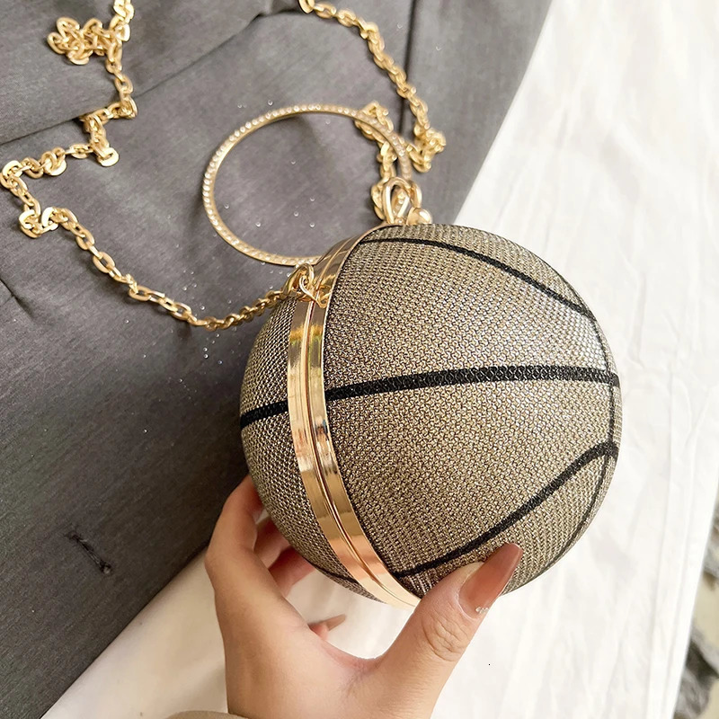 Netizen Little Handbag Womens 2024 Personalized Basketball Bag Celebrity Handbag Small Round Bag Versatile Diagonal St 241023