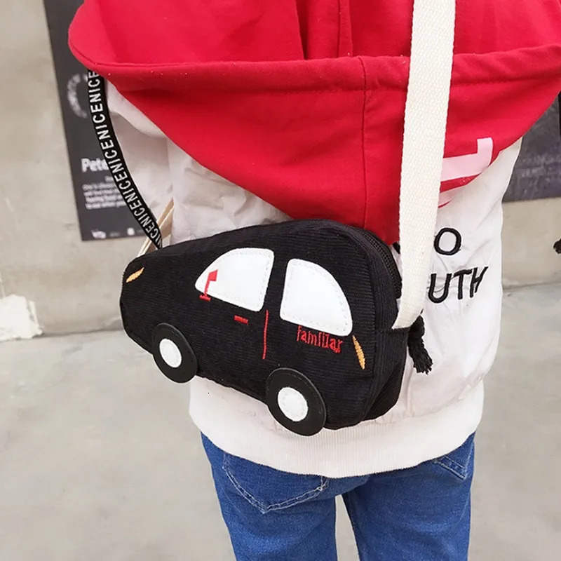 2024 Fashion Mini Cross Bag Childrens Baby Boys and Girls Car Shoulder Bag Handbag Cartoon Mini Coin Wallet 241023