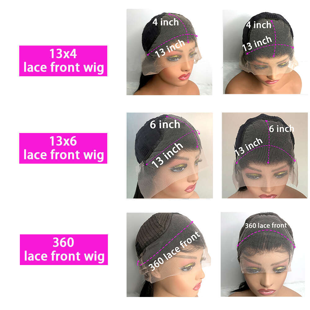 Honey Blonde Wig Straight Front Brazilian Highlight Human Hair Lace Frontal For Women