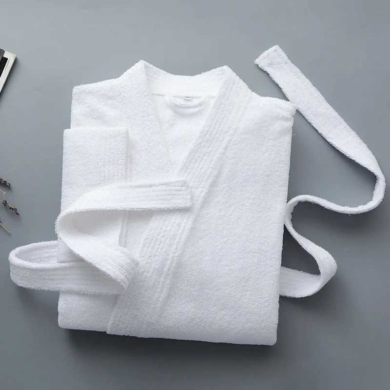 Summer mens kimono bathroom 100% pure cotton dress plus size XL towel Fce Spwear pajamas casual pajamas W241023