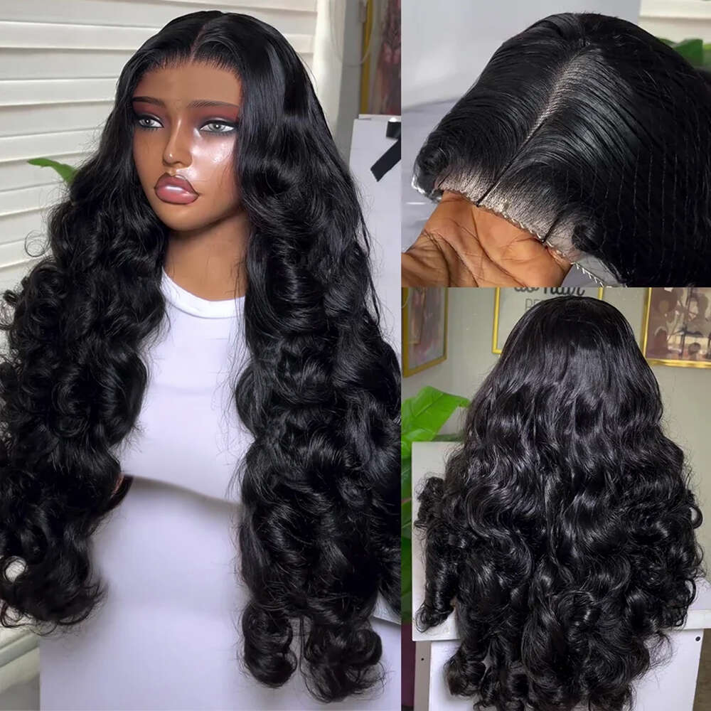 300% High Density 30inch Hd Lace Wig 13x6 Human Hair Body Wave Lace Frontal Wig 13x4 Wear and Go Glueless Human Hair For Women