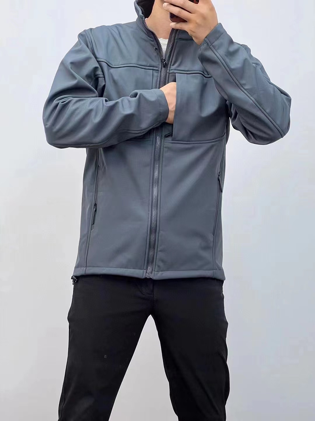 Men's Jackets Warm Down Parka Jacket High Collar Casual Street Fashion North Winter long sleeve t shirt men winter jackets fall fashion sweater