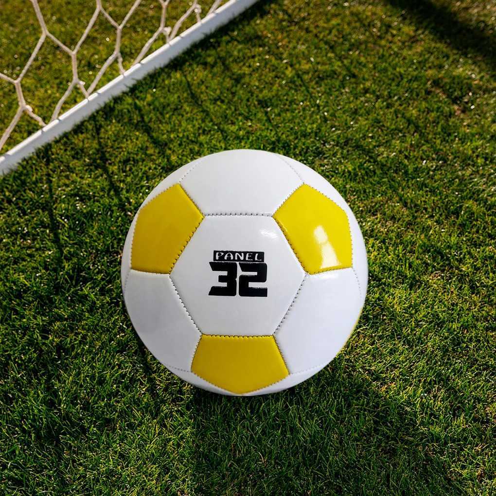 Precision Machine Stitching Size 5 Soccer Ball For Training Machine Stitched Panels For Added Yellow BlueXJ241023
