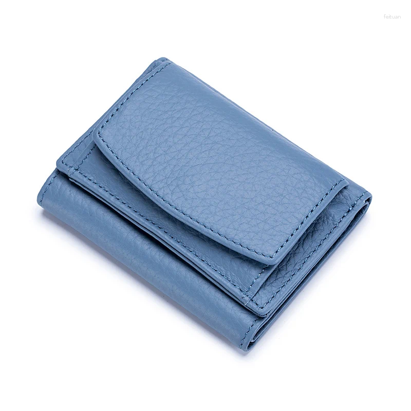 2025 NEW Wallets Small Purses Elegant Ladies Coin Case Organizer Holder Ticket Bag Woman Leather Hasp Portable Mini Wallet zhanyishengli